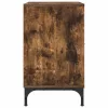 Éjjeliszekrények 2 pcs Füstölt tölgy 49 x 36 x 61 cm Faanyag