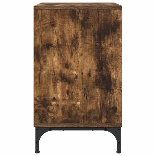 Éjjeliszekrények 2 pcs Füstölt tölgy 49 x 36 x 61 cm Faanyag