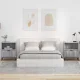 Éjjeliszekrények 2 pcs Szürke sonoma 49 x 36 x 61 cm Faanyag