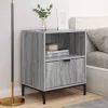 Éjjeliszekrények 2 pcs Szürke sonoma 49 x 36 x 61 cm Faanyag