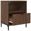 Éjjeliszekrények 2 pcs barna tölgy 49 x 36 x 61 cm Faanyag