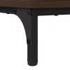 Éjjeliszekrények 2 pcs barna tölgy 49 x 36 x 61 cm Faanyag