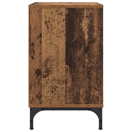 Éjjeliszekrények fiókkal 2 pcs Régi fa 49 x 36 x 61 cm Faanyag