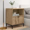 Éjjeliszekrények 2 pcs kézműves tölgy 49 x 36 x 61 cm Faanyag