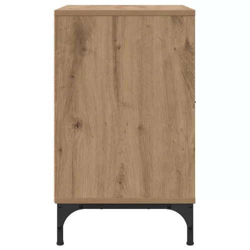 Éjjeliszekrények 2 pcs kézműves tölgy 49 x 36 x 61 cm Faanyag