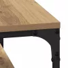 Dohányzóasztal kézműves tölgy Faanyag
