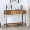 Konzolasztal Egyéb Régi fa 100 x 34.5 x 75 cm Faanyag