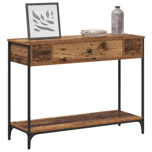 Konzolasztal Egyéb Régi fa 100 x 34.5 x 75 cm Faanyag