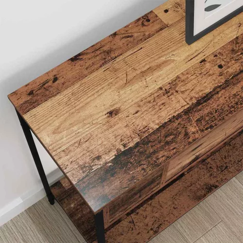 Konzolasztal Egyéb Régi fa 100 x 34.5 x 75 cm Faanyag