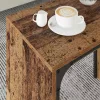 Fészkelt Kávézó Asztal 3 pcs Régi fa 60 x 35 x 56 cm Faanyag