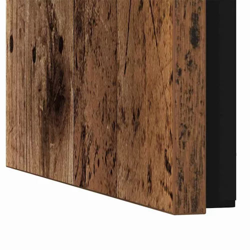Fészkelt Kávézó Asztal 3 pcs Régi fa 60 x 35 x 56 cm Faanyag