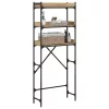 Mosógép polc polcokkal tárolóval 67 x 25 x 163 cm Faanyag