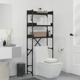   Mosógép polc polcokkal tárolóval 67 x 25 x 163 cm Faanyag