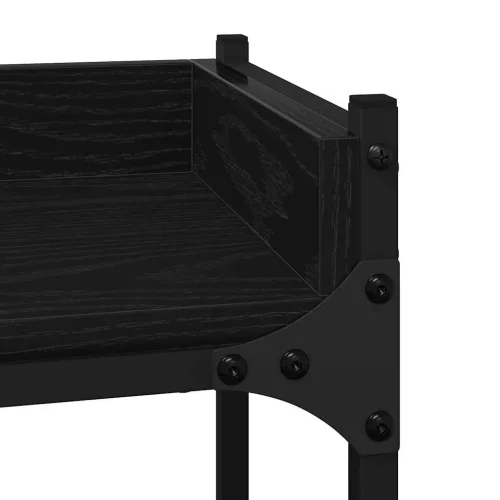 Mosógép polc polcokkal tárolóval 67 x 25 x 163 cm Faanyag