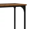 Konzolasztal polcokkal Régi fa 160 x 29 x 80 cm Faanyag