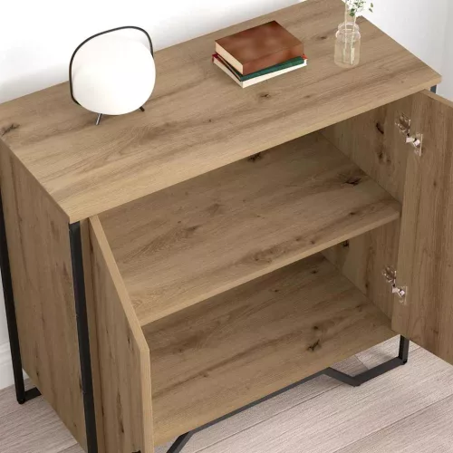 Széf Barna 78 x 35.5 x 74.5 cm Faanyag