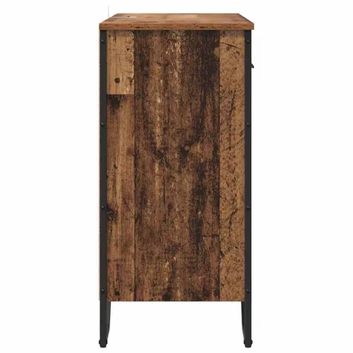 Széf fiókkal Régi fa 79.5 x 35.5 x 74.5 cm Faanyag
