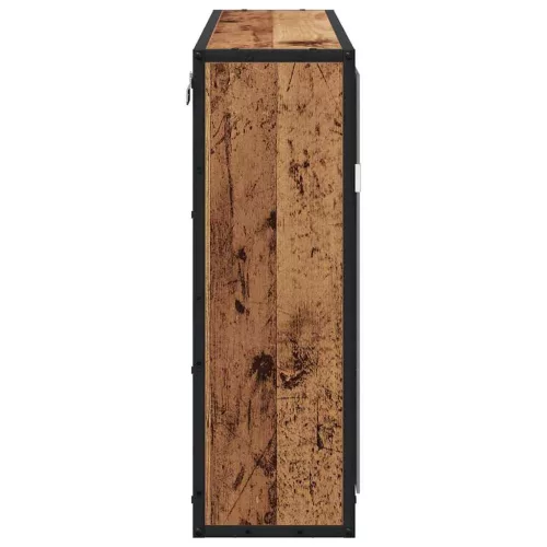 Fürdőszobai tükörszekrény Régi fa 65 x 20 x 60 cm Faanyag