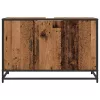 Fürdőszobai mosdószekrény Régi fa 90 x 33 x 60 cm Faanyag