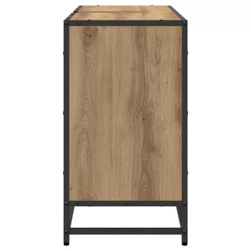 Fürdőszobai mosdószekrény kézműves tölgy 90 x 33 x 60 cm