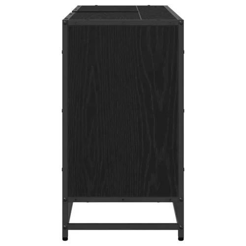Fürdőszobai mosdószekrény Musta tammi 90 x 33 x 60 cm Faanyag