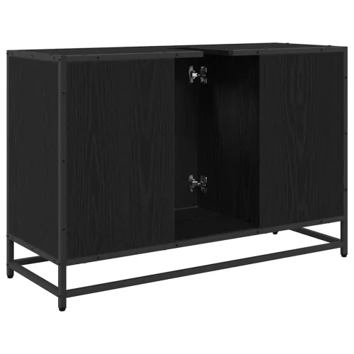 Fürdőszobai mosdószekrény Musta tammi 90 x 33 x 60 cm Faanyag