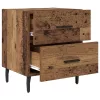 Éjjeliszekrény fiókkal 2 pcs Régi fa 40 x 35 x 47.5 cm Faanyag