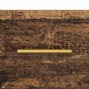 Éjjeli asztal fiókkal 2 pcs Régi fa 40 x 35 x 47.5 cm Faanyag