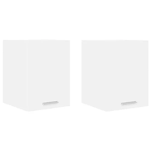Függő szekrény ajtóval Riga 2 pcs Fehér 30 x 31 x 40 cm Faanyag
