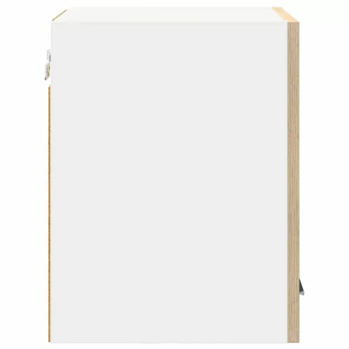 Függő szekrény Riga 2 pcs Sonoma tölgy és fehér 30 x 31 x 40 cm