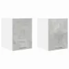 Függő szekrény Riga 2 pcs Beton szürke és fehér 30 x 31 x 40 cm