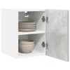 Függő szekrény Riga 2 pcs Beton szürke és fehér 30 x 31 x 40 cm