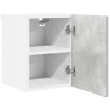Függő szekrény Riga 2 pcs Beton szürke és fehér 30 x 31 x 40 cm