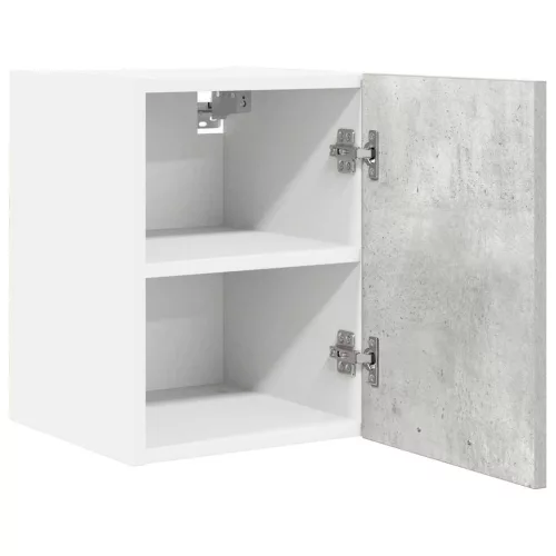 Függő szekrény Riga 2 pcs Beton szürke és fehér 30 x 31 x 40 cm