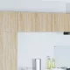 Függő szekrény Riga 2 pcs Sonoma tölgy és fehér 40 x 31 x 40 cm