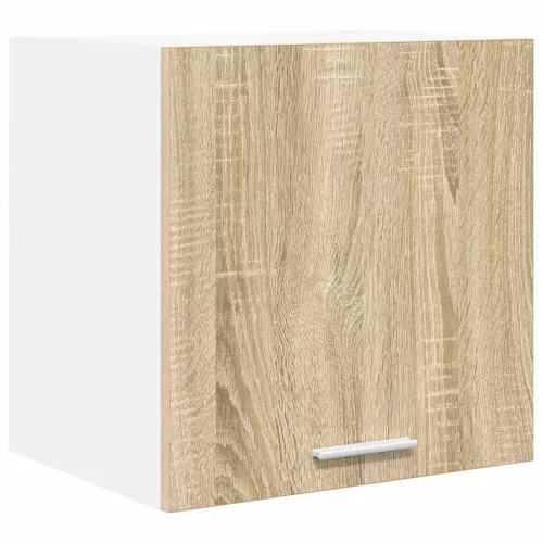 Függő szekrény Riga 2 pcs Sonoma tölgy és fehér 40 x 31 x 40 cm
