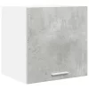 Függő szekrény Riga 2 pcs Beton szürke és fehér 40 x 31 x 40 cm