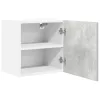 Függő szekrény Riga 2 pcs Beton szürke és fehér 40 x 31 x 40 cm