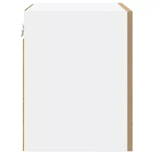 Függő szekrény polcokkal Riga 2 pcs Artisan tölgy és fehér