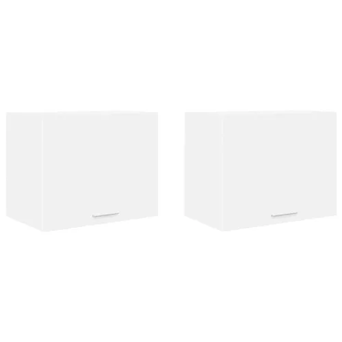 Függő szekrény ajtóval Riga 2 pcs Fehér 50 x 31 x 40 cm Faanyag