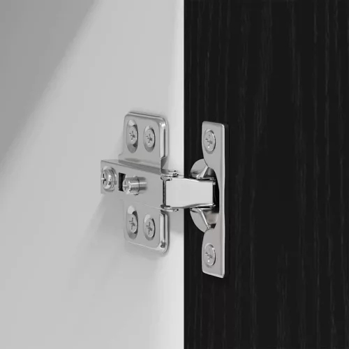 Függő szekrény Riga 2 pcs Fekete tölgy és fehér 50 x 31 x 40 cm