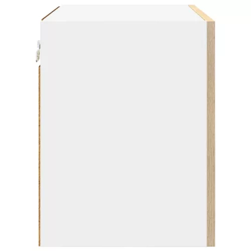 Függő szekrény Riga 2 pcs Sonoma tölgy és fehér 50 x 31 x 40 cm