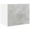 Függő szekrény Riga 2 pcs Beton szürke és fehér 50 x 31 x 40 cm