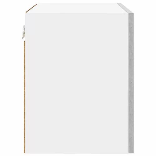 Függő szekrény Riga 2 pcs Beton szürke és fehér 50 x 31 x 40 cm