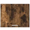 Függő szekrény Riga Füstölt tölgy és fehér 50 x 31 x 40 cm