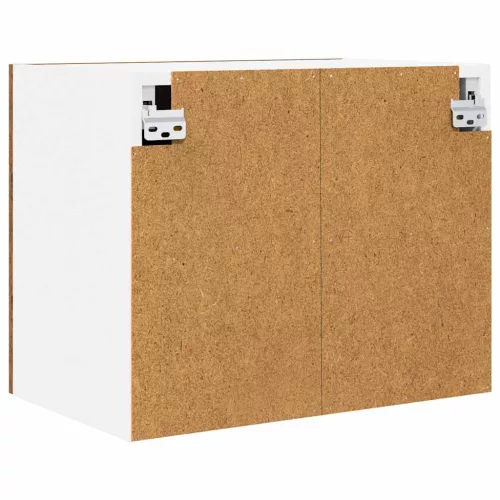 Függő szekrény Riga 2 pcs Régi fa és fehér 50 x 31 x 40 cm