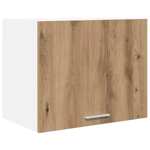 Függő szekrény polcokkal Riga 2 pcs Artisan tölgy és fehér