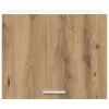 Függő szekrény polcokkal Riga 2 pcs Artisan tölgy és fehér