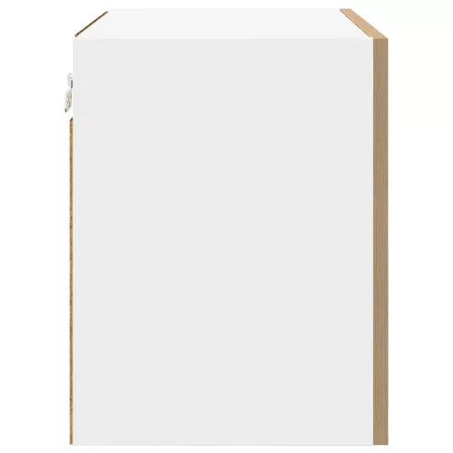 Függő szekrény polcokkal Riga 2 pcs Artisan tölgy és fehér