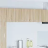 Függő szekrény Riga 2 pcs Sonoma tölgy és fehér 60 x 31 x 40 cm